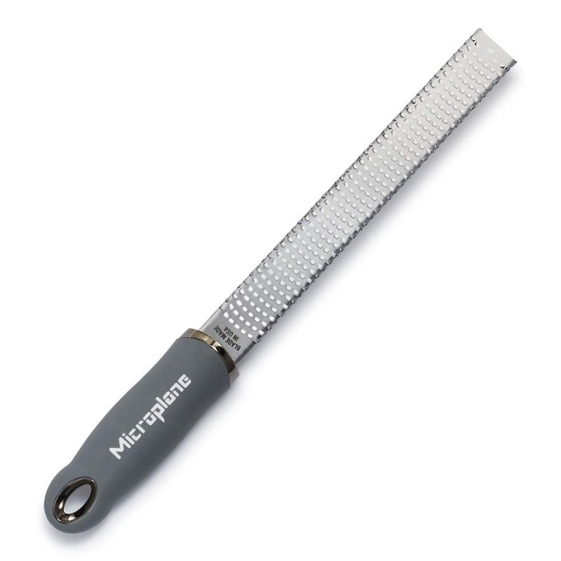 Microplane مبشرة بارميزان وزازة ليمون من سلسلة مايكروبلان الكلاسيكية الممتازة (رمادي) - Image 4